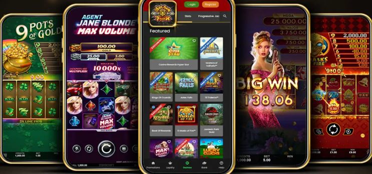 Use Tiger Casino mobile app on any iOS or Android device and play on the go